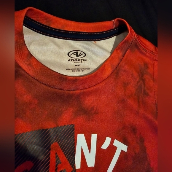 Athletic Works Boy's Can't‎ Stop Talent Tank Top Red Size 8 Medium - Picture 3 of 5
